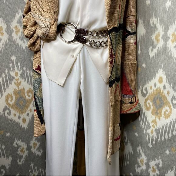 Ralph Lauren Handknit Southwestern Indian Blanket Patchwork Cardigan Sweater - Picture 16 of 16